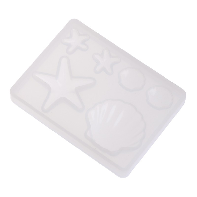 Khuôn làm đá vỏ sò trang sức bằng silicon