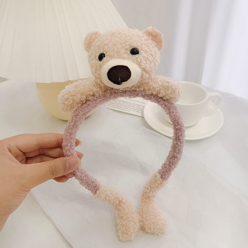 Mới Băng Đô Cài Tóc Hình Gấu Bông Đáng Yêu Thời Trang Hàn Quốc Cho Nữ