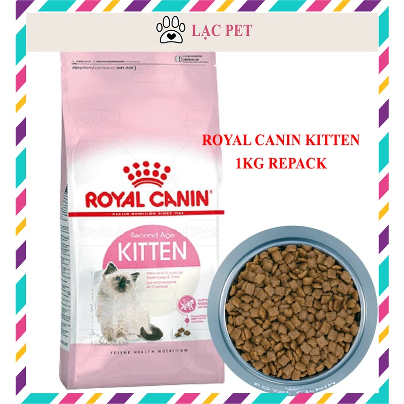 Thức ăn cho mèo Royal Canin Kitten 36 túi 1kg