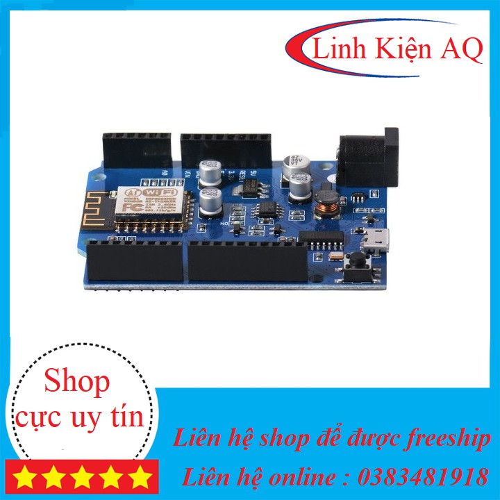 Kít Arduino WiFi ESP8266 WeMos D1