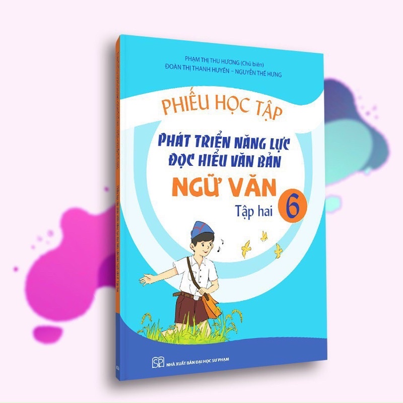 Sách - Phiếu học tập phát triển năng lực đọc hiểu văn bản ngữ văn 6 (tập 2)