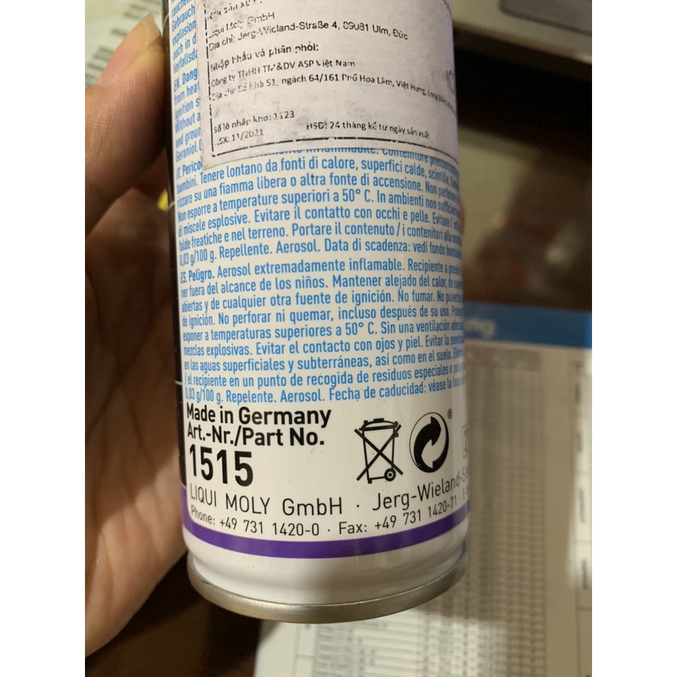 Xịt chống chuột Liquib Moly của Đức