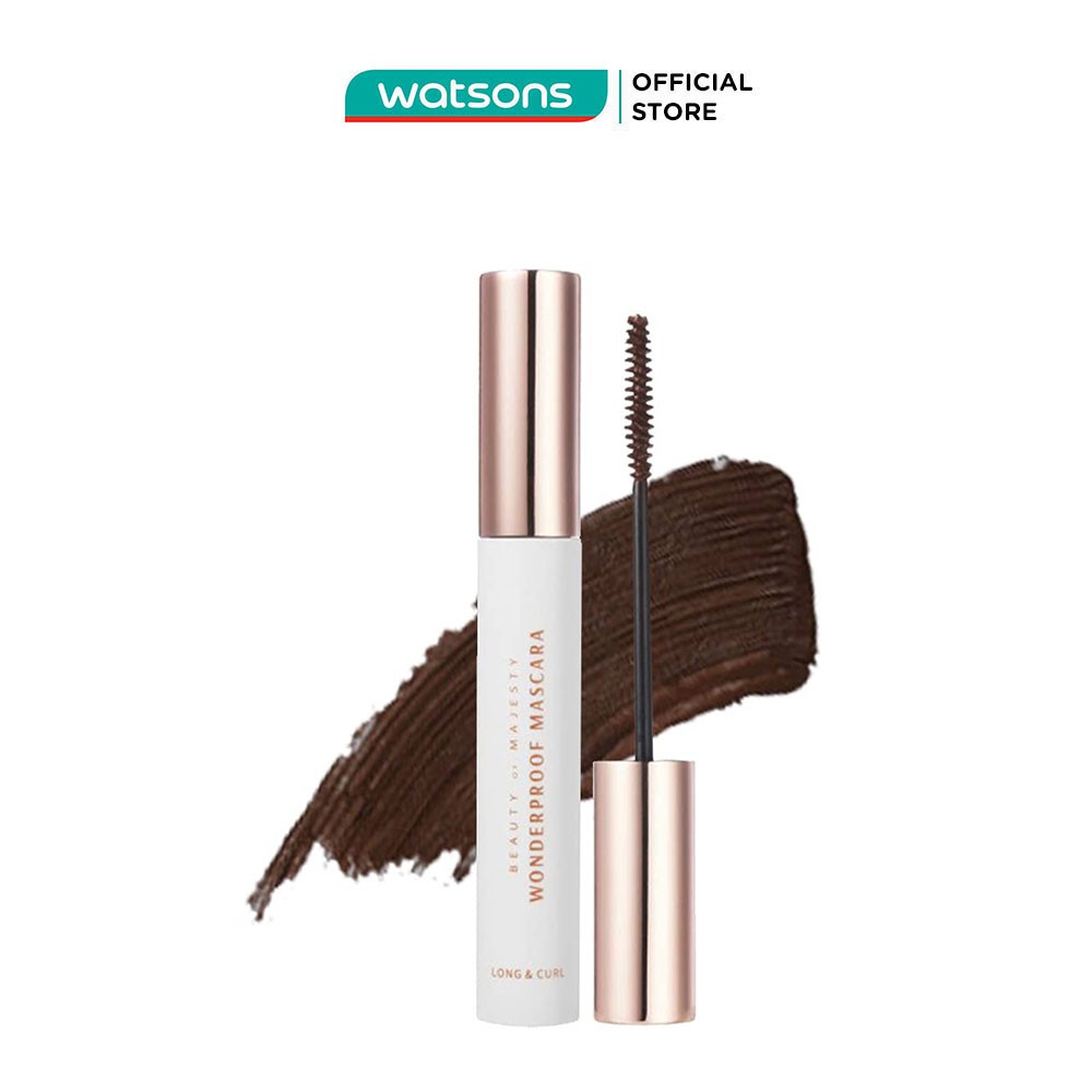 Mascara Làm Dài Và Cong Mi Bom Wonderproof Long &amp; Curl 8g