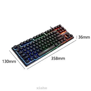 Backlight Easy Operate Gaming Mechanical 87 Keys Keyboard