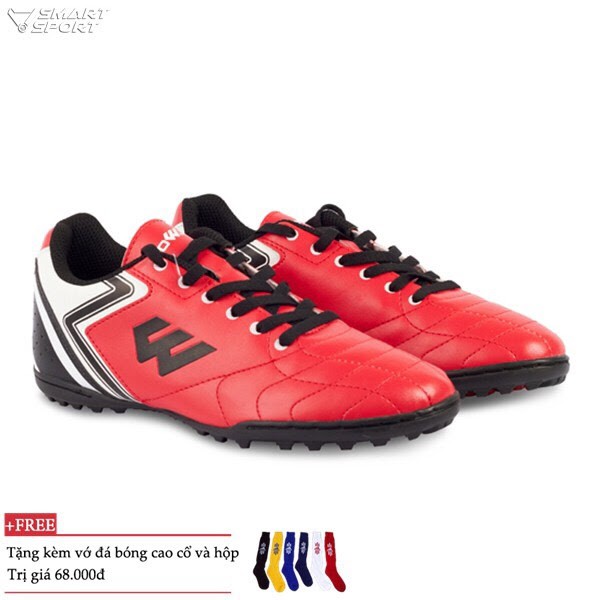 giày đá banh,giày đá bóng sân cỏ nhân tạo,Prowin Fx plus đỏ