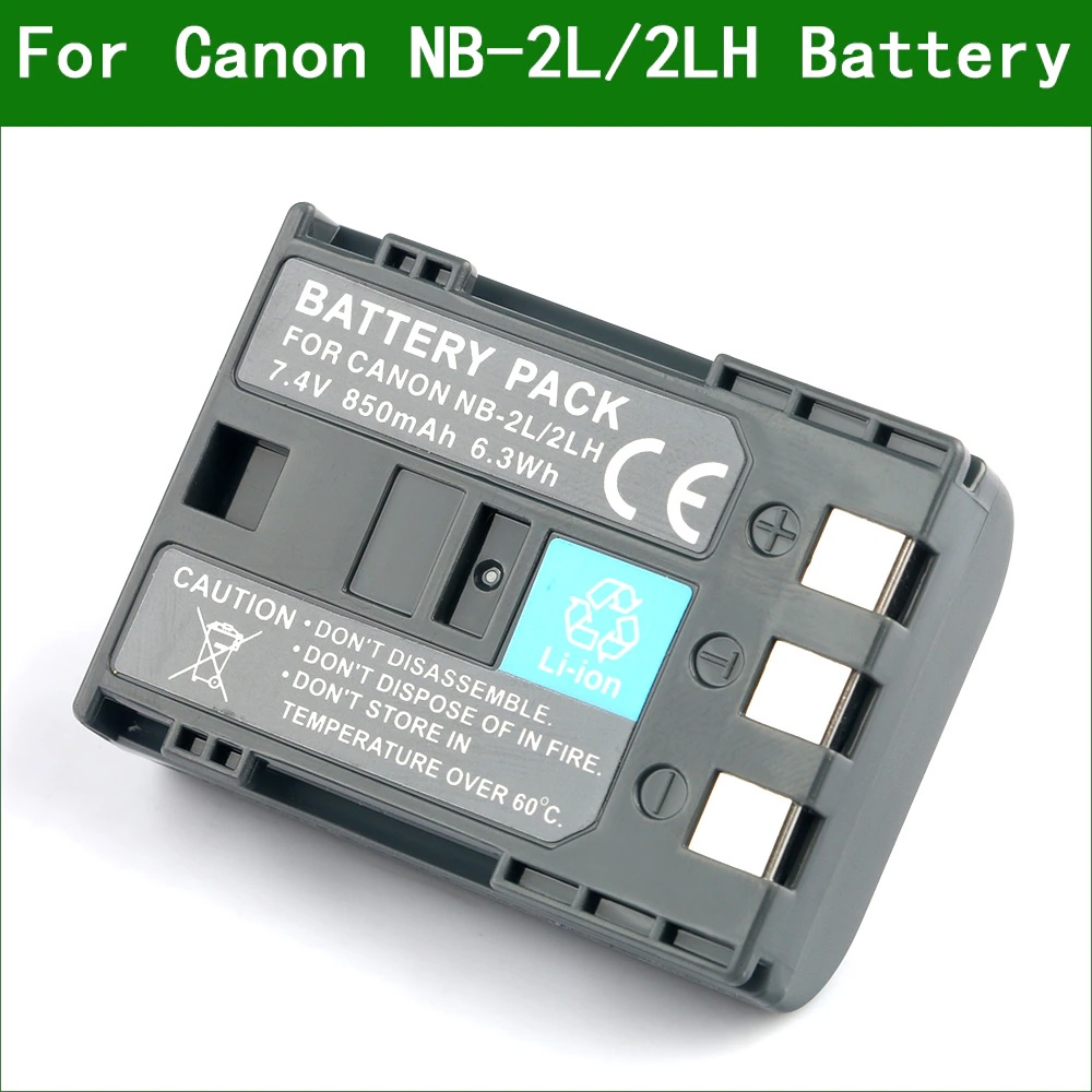 Pin máy ảnh Canon NB-2L/2LH, Hàng nhập khẩu