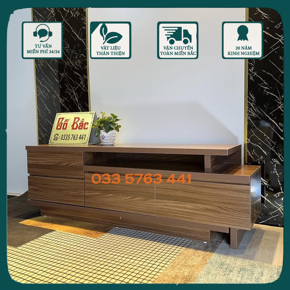 GIÁ GỐC - Kệ tivi thông minh tăng giảm kích thước gỗ MDF phủ melamine kháng nước kích thước 1,2 mét đến 2 mét !