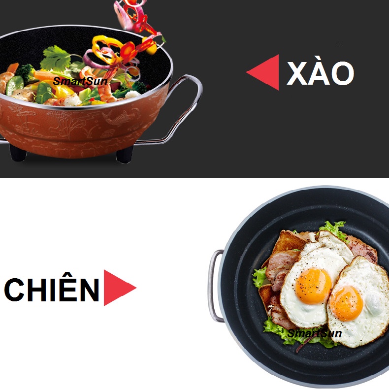 Nồi Lẩu Điện Osaka Đa Năng xào, nấu, luộc, lẩu, nướng - Coolmart.vn
