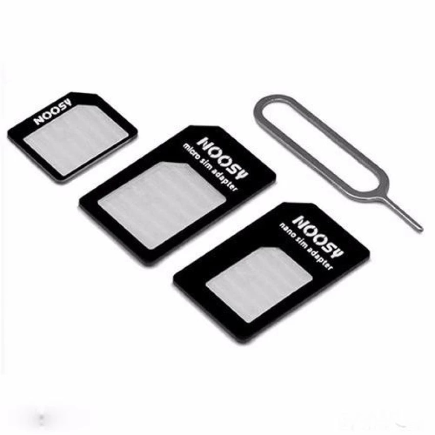 NOOSY Bộ Chuyển Đổi Sim Nano (Đen)