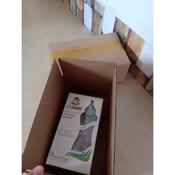 Bình sữa rảnh tay JIL JUMBL 300ml có vieo