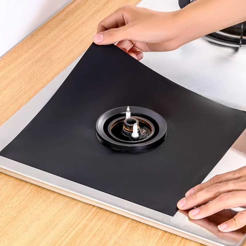 1 Tấm Vỏ Bảo Vệ Bếp Ga Chống Dầu Tiện Dụng Cho Nhà Bếp