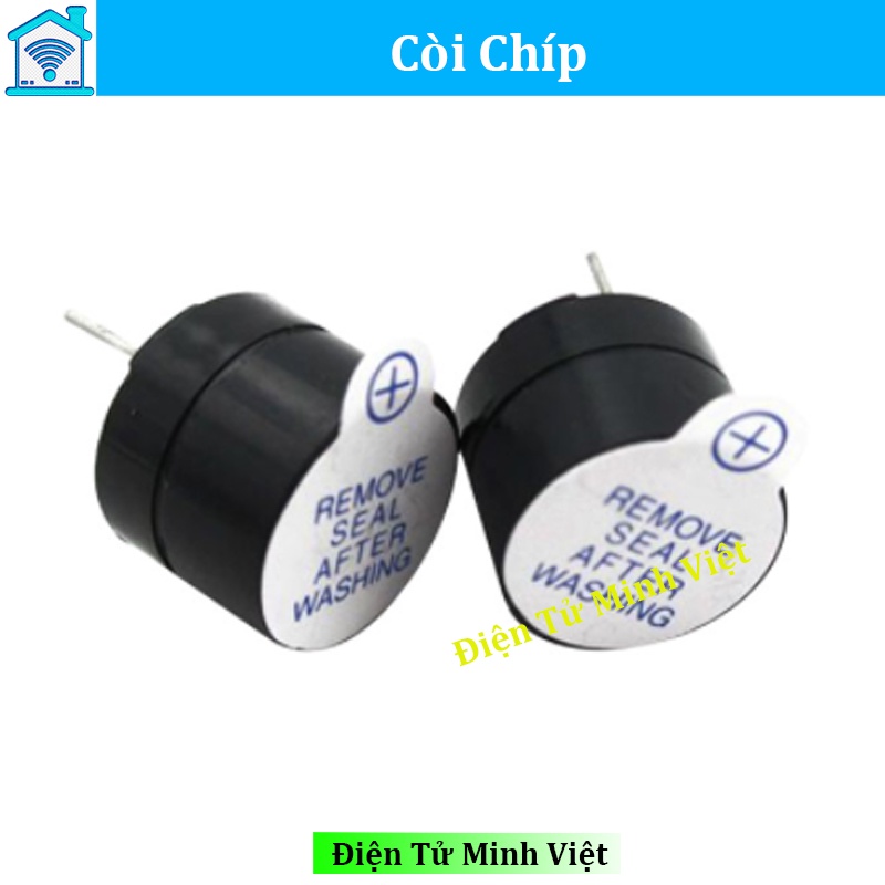 Còi Chip 5V - 12V Loại 9,5x12mm Giá Rẻ