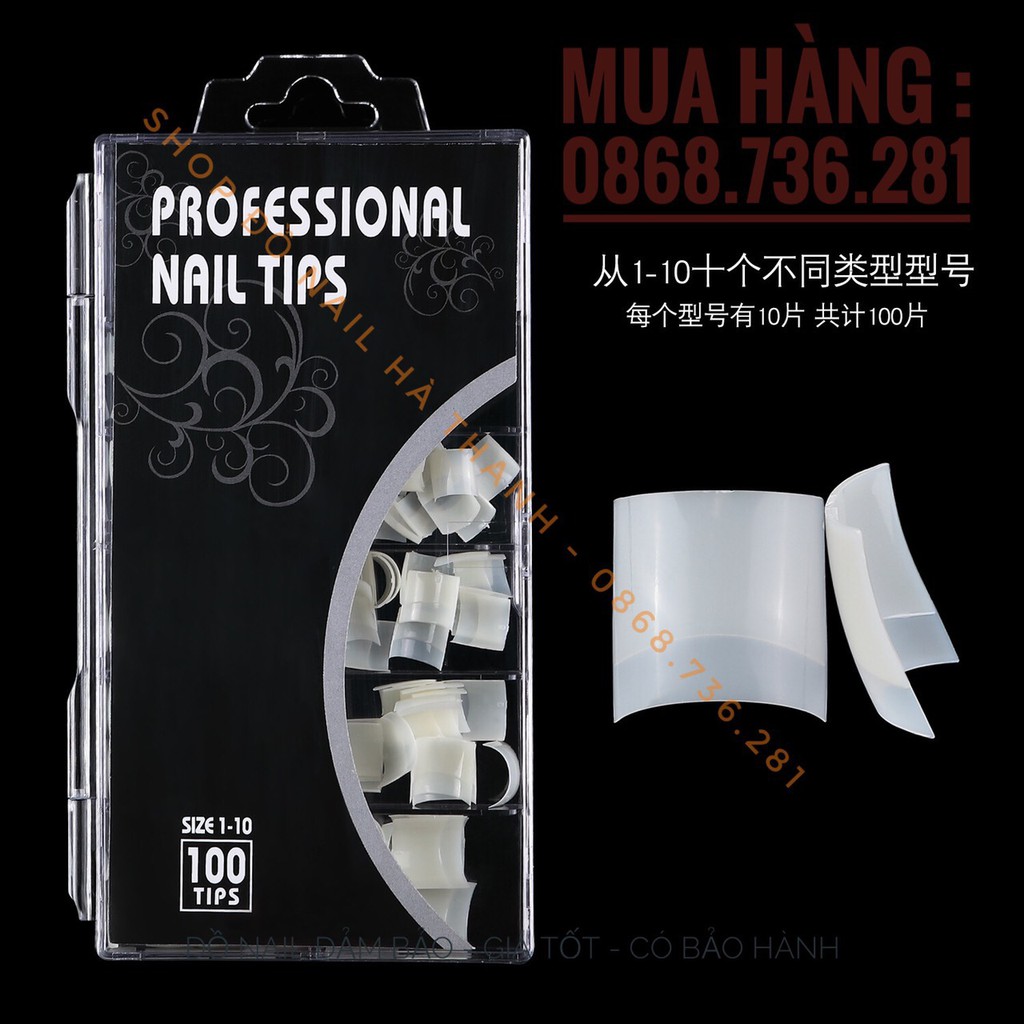 Móng Nối Chân 100Pcs