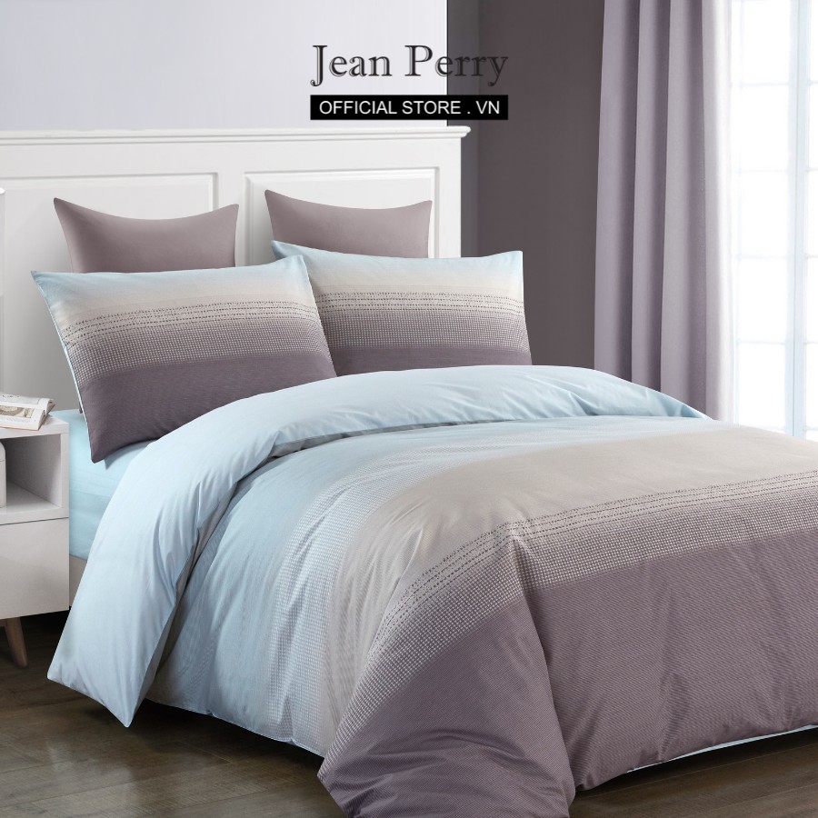 Bộ ga áo gối kèm vỏ chăn Cotton Jean Perry Monde 1m6x2m 1m8x2m +30cm