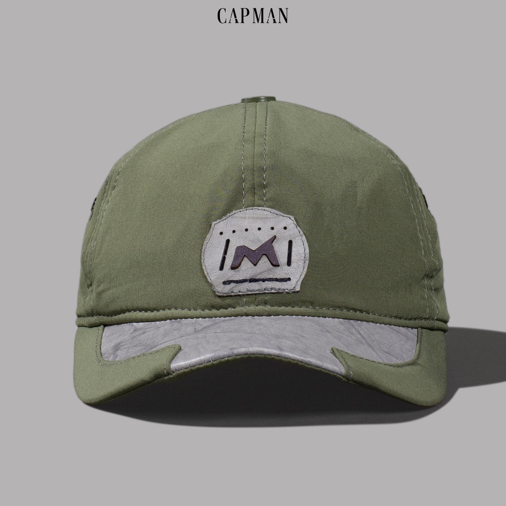 Mũ lưỡi trai chính hãng CAPMAN phom dáng thể thao vải dù mềm CM07