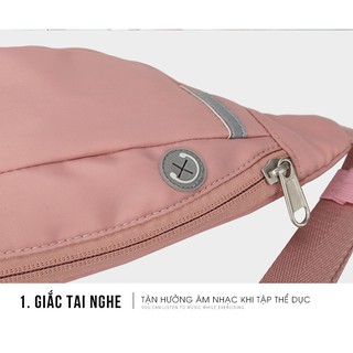 Túi bao tử, đeo chéo nữ, chạy bộ siêu nhẹ – WEROCKER BASIC