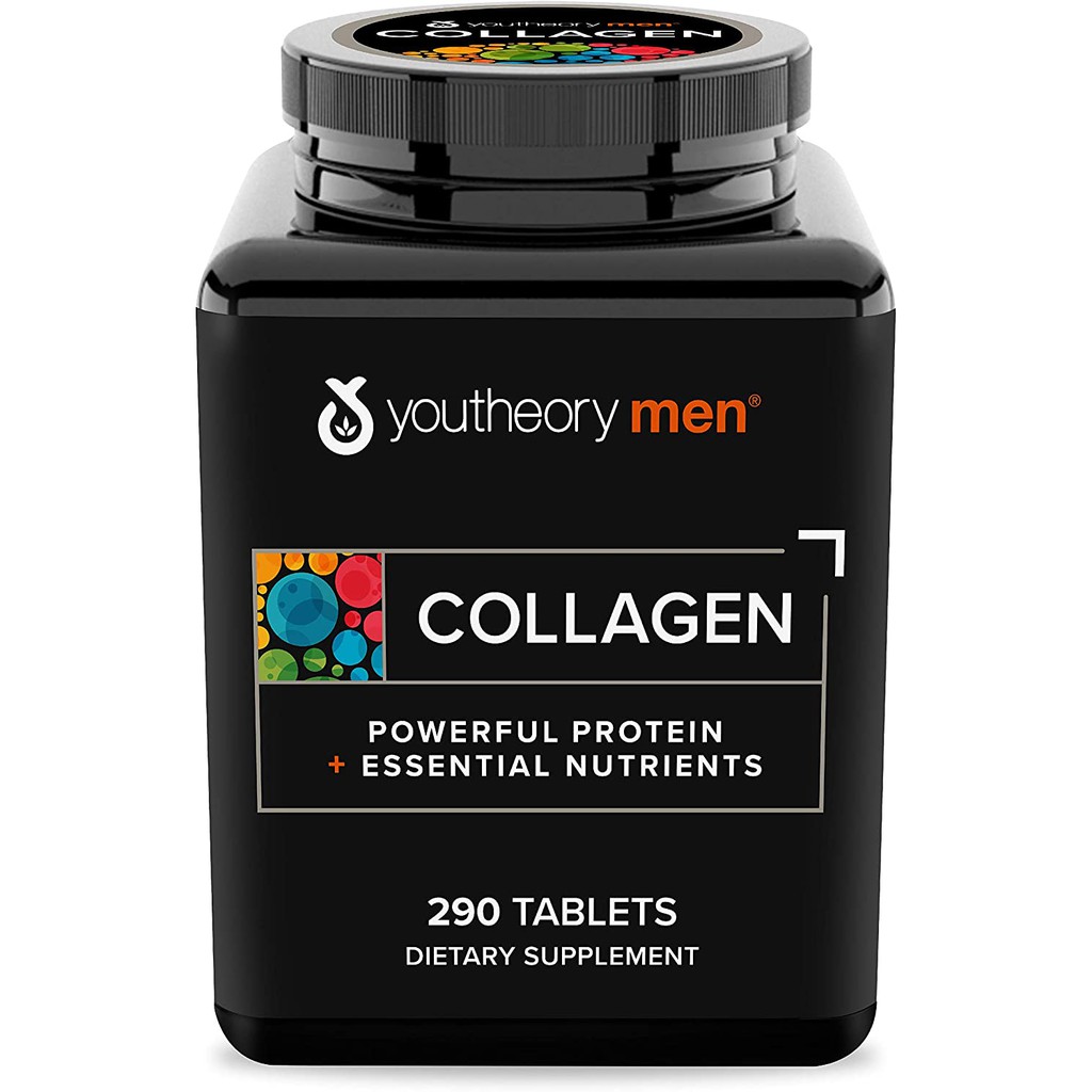 Viên uống Youtheory Collagen Vitamin C with Biotin Và 18 Amino Acids