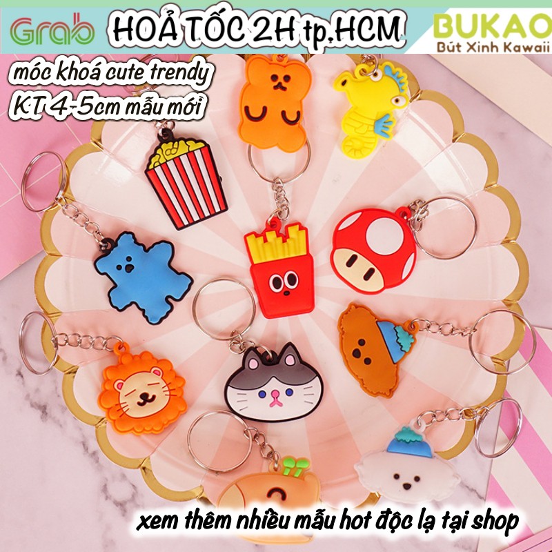 Z0372 Móc Khoá Hoạt Hình Cute Mẫu Mới Dễ Thương Trendy Quà Tặng Học Sinh Phát ...