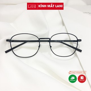 Gọng kính cận nam nữ dáng bầu chữ nhật kim loại chắc chắn Lani 3120 - Lắp Mắt Cận Theo Yêu Cầu
