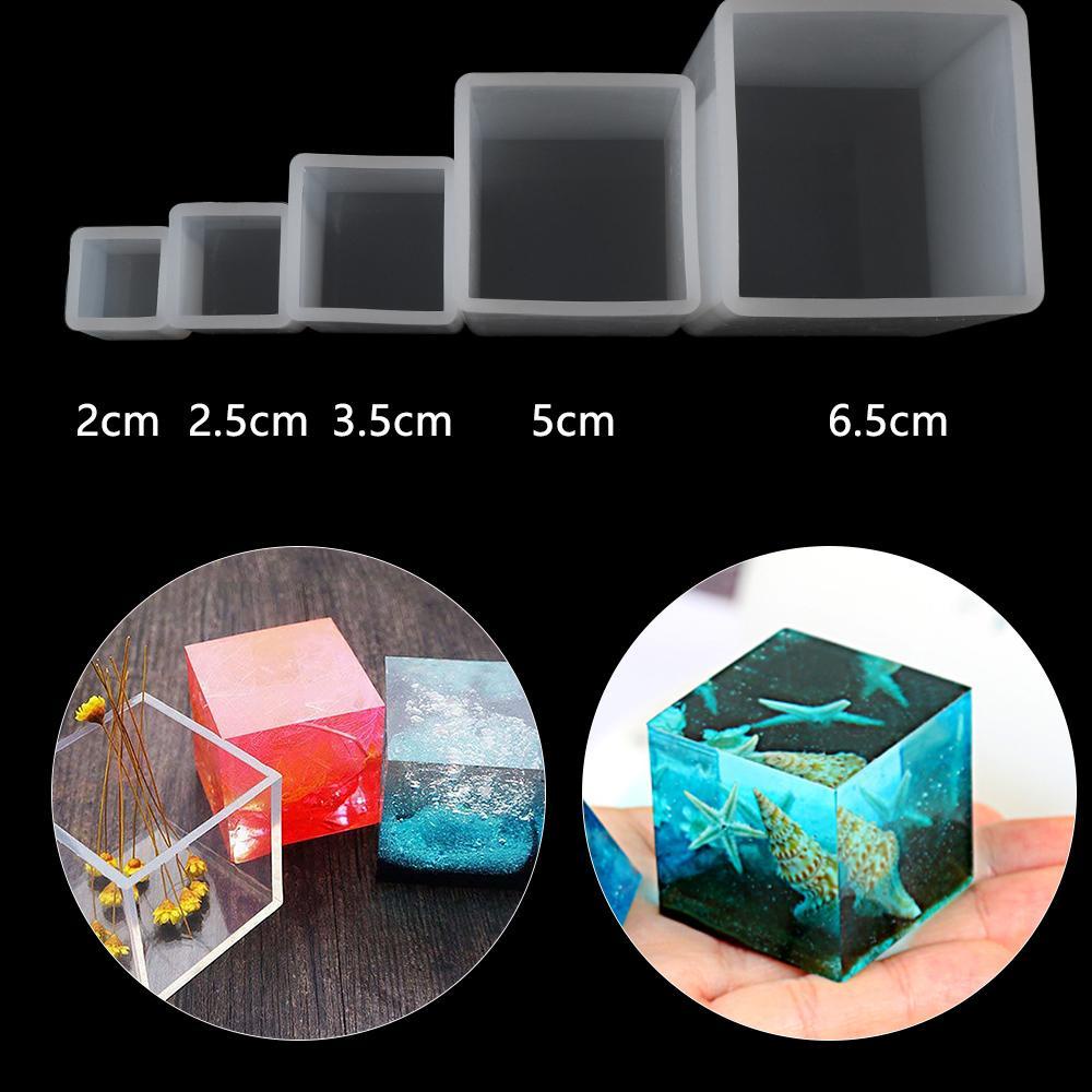 Khuôn Nhựa Làm Mặt Trang Sức Hình Vuông