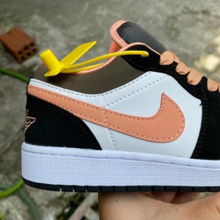 BIG SALE [Full box] giày Jordan hồng đen thấp cao cấp mới | BigBuy360 - bigbuy360.vn