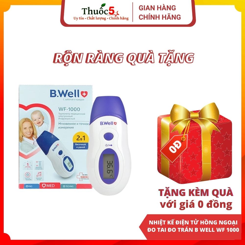 [GIÁ GỐC] Nhiệt kế Điện Tử Hồng Ngoại Đo Tai Đo Trán B Well WF 1000 Sản Xuất Tại Thụy Sỹ