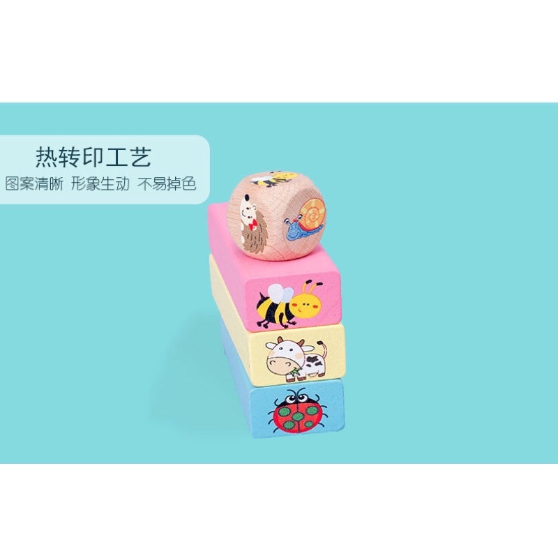 Bộ rút gỗ màu loại to