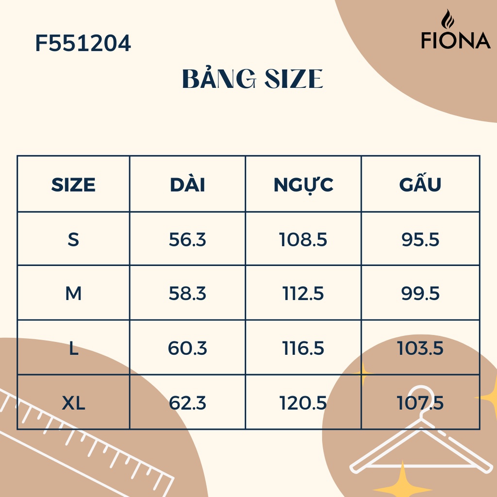 Áo sơ mi cổ đức Fiona, Sơ mi nữ cộc tay họa tiết màu tím trẻ trung mã F551204