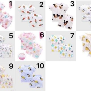 Bộ cotton giấy hàng nhập Qc cho bé. Hình chụp thật