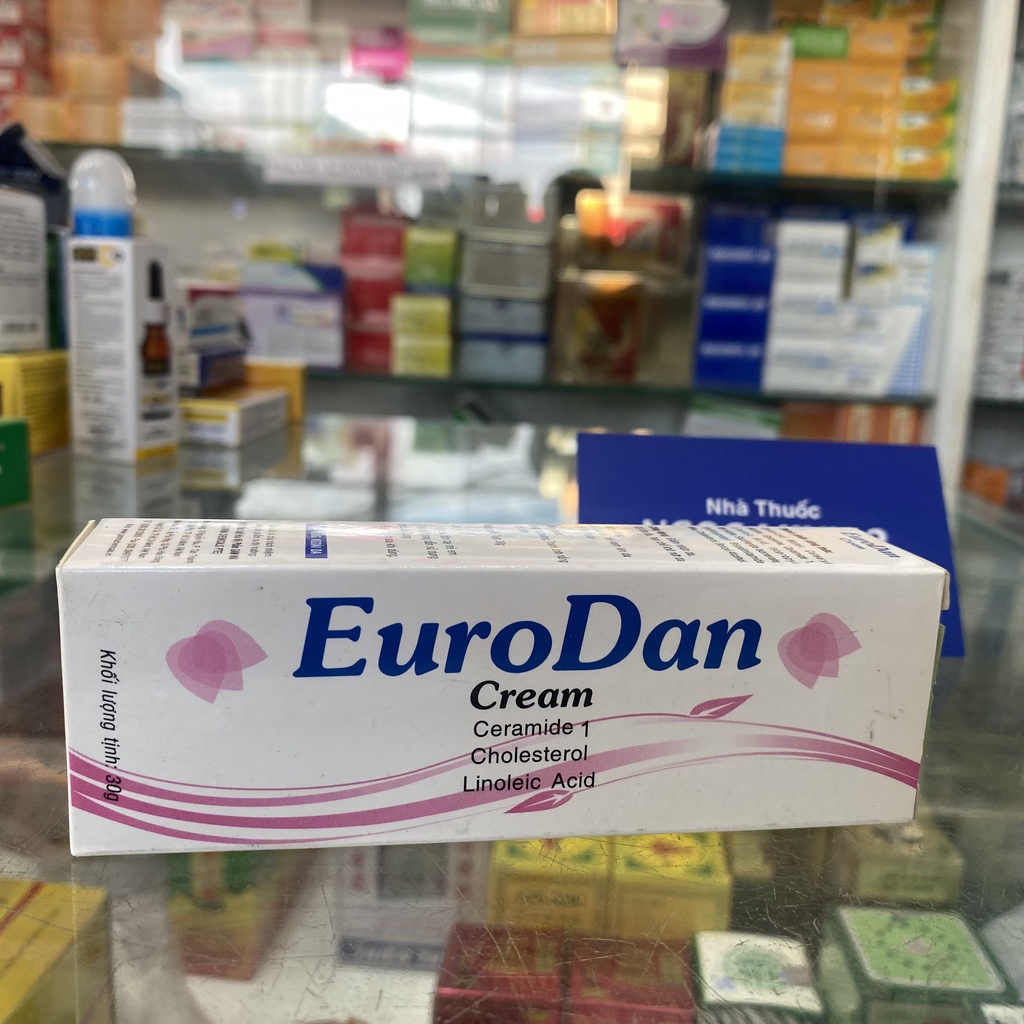 ✅ [Chính Hãng] EuroDan Cream (tuýp 30g) (Giảm nhăn da, giữ ẩm da, hạn chế khô nứt da.