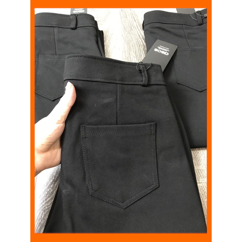 Quần tregging nữ ERIS cạp cao chất co dãn 4 chiều dày dặn mặc tập gym | BigBuy360 - bigbuy360.vn