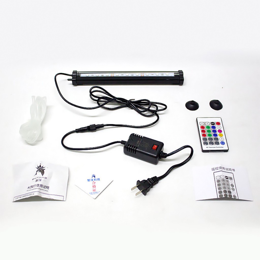 Đèn LED Cho Hồ Thủy Sinh ZY-075 - Có Remote Chỉnh Màu 70cm
