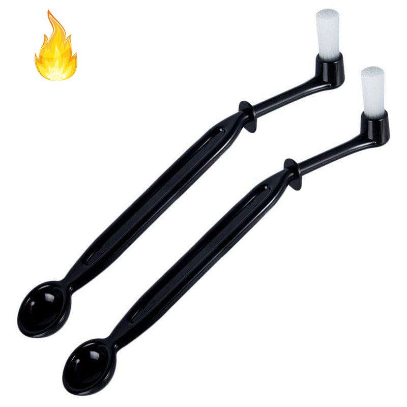 Set 2 cọ vệ sinh máy pha cà phê Espresso kèm muỗng tiện dụng