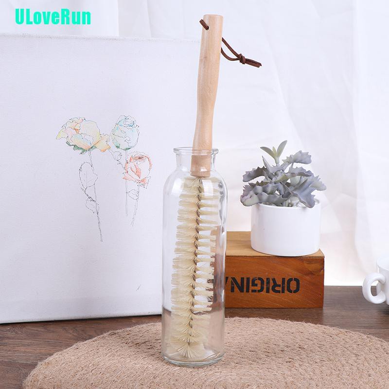 Cọ Rửa Ly Cán Dài Bằng Gỗ Phong Cách Nhật Bản