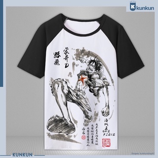 HOT Áo thun One Piece Luffy Mũ Rơm Sanji Ace Zoro / Áo phông Đảo Hải Tặc cực chất