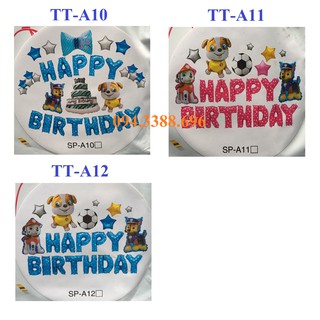 Set bóng sinh nhật bé tuổi chó mẫu mới 2019 - sinh nhat bé trai sinh nhật bé gái