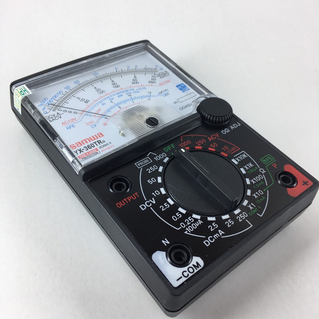 Đồng hồ đo điện vạn năng vom samwa YX-360TRn, đồng hồ đo dòng dc/ac