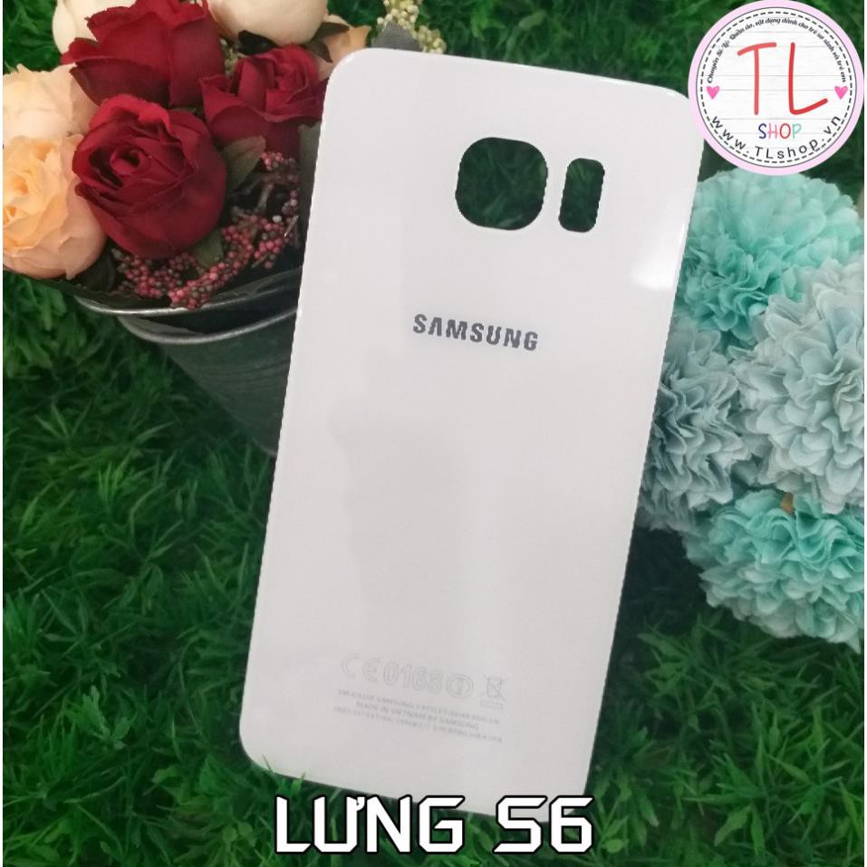 LƯNG KÍNH S6  - NẮP PIN SAMSUNG GALAXY S6 - VỎ LƯNG S6
