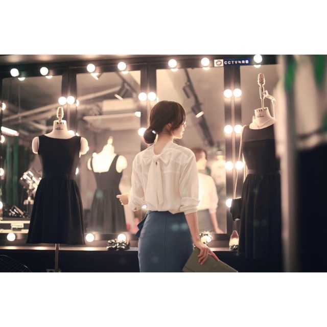 [BÁN SỈ] Sơ mi voan nơ lưng bánh bèo cực đẹp | BigBuy360 - bigbuy360.vn