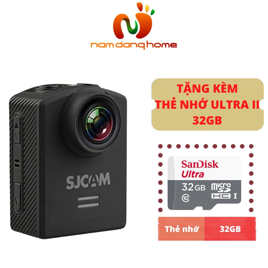 Camera hành trình SJCAM M20 tặng kèm thẻ nhớ Micro Utra 32GB thumbnail