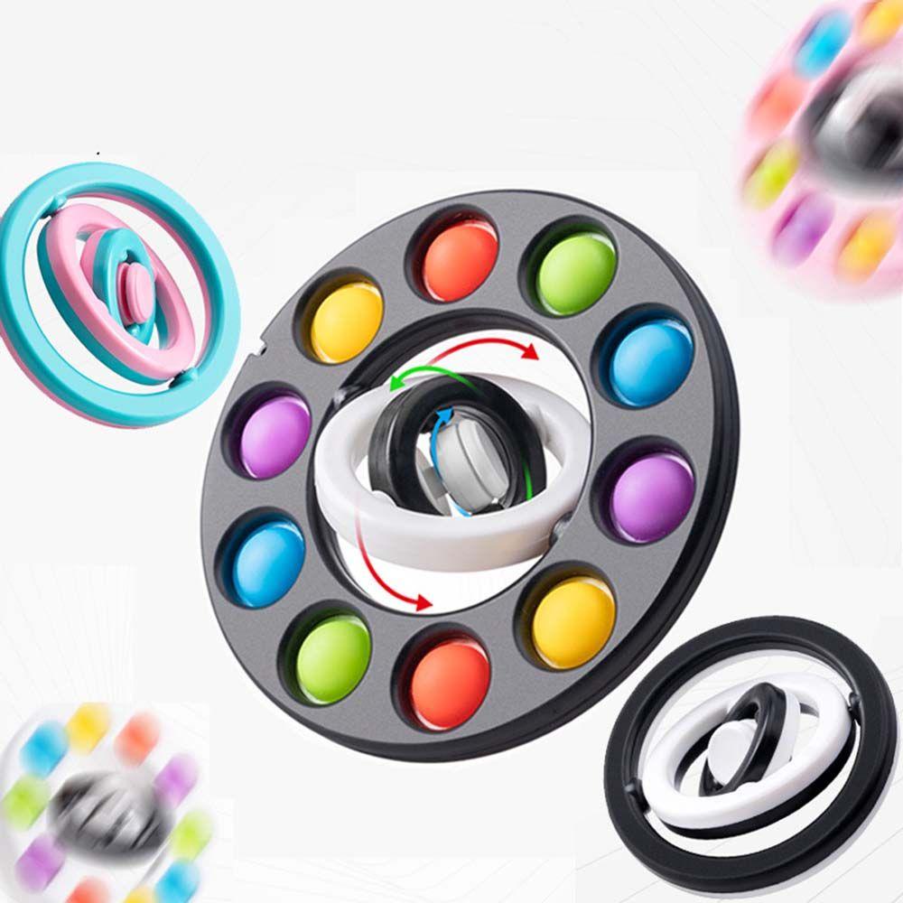 Con Quay Đồ Chơi Fidget Spinner BằNg Silicone Cho Trẻ Em / NgườI LớN