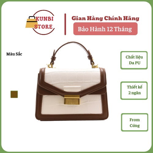 Túi đeo chéo túi đeo vai nữ Chữ GG Vân Da Rắn đi chơi đi dự tiệc đi làm KB0005