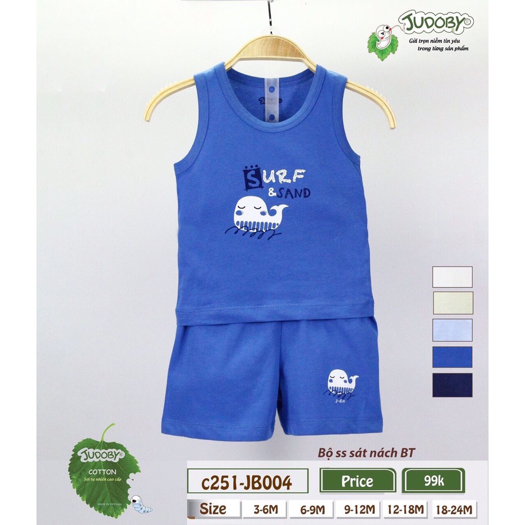 Judoby - Bộ quần áo sát nách BT 6-24m JB004 JB456