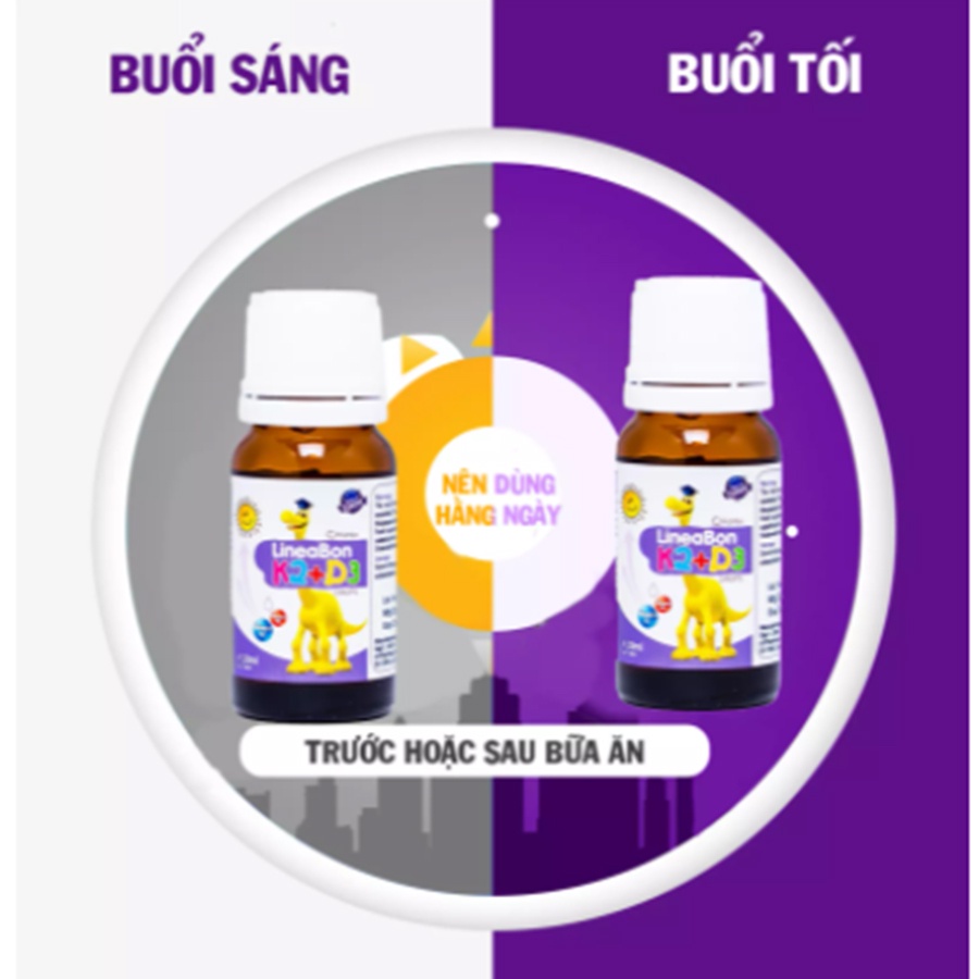 D3 K2 cho trẻ sơ sinh, bổ sung vitamin giúp tăng cường hấp thu canxi tối đa trẻ cao lớn khỏe mạnh