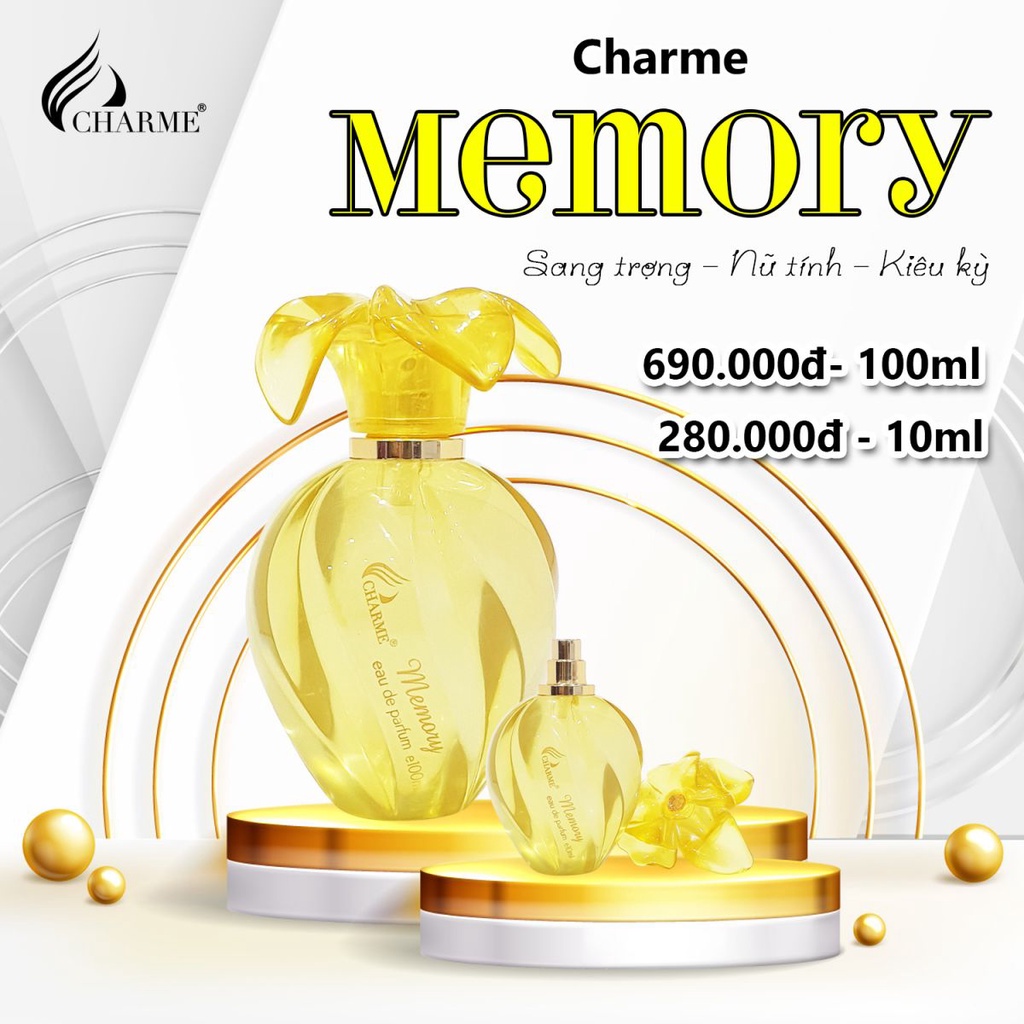 Nước hoa Charme Memory 10ml