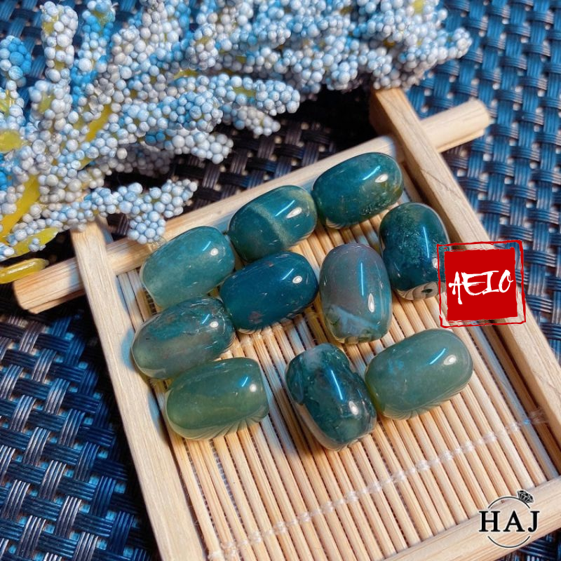 Lu Thống Thuỷ Tảo Xanh ☯ Đá Phong Thuỷ May Mắn Tài Lộc