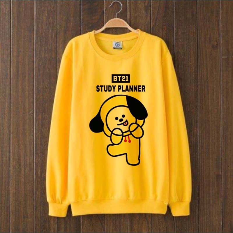 Áo BTS BT21 STUDY PLANNER dễ thương