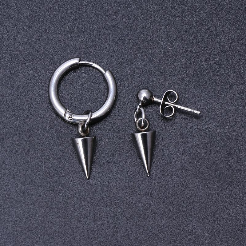 Khuyên tai kim loại phong cách Hàn Quốc cá tính dành cho cả nam và nữ