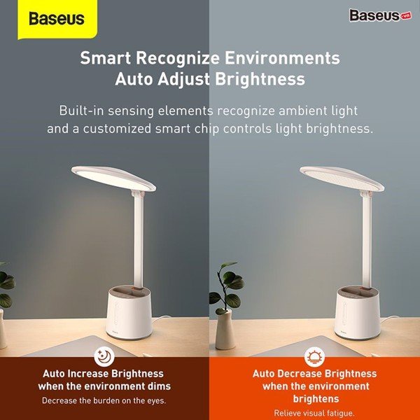 Đèn thông minh chống cận tuyệt đối Baseus Smart Eye Full Spectrum Double Light