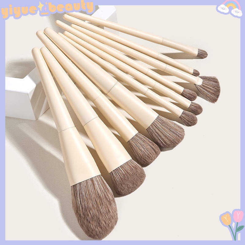 Set 10 Cọ Trang Điểm Ripe Girl Cho Người Mới Bắt Đầu